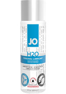 Jo H2o Water Based Warming Lubricant 2oz