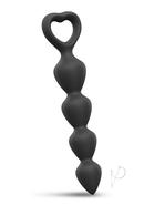 Bing Bang Silicone Anal Beads - Large - Black Onyx